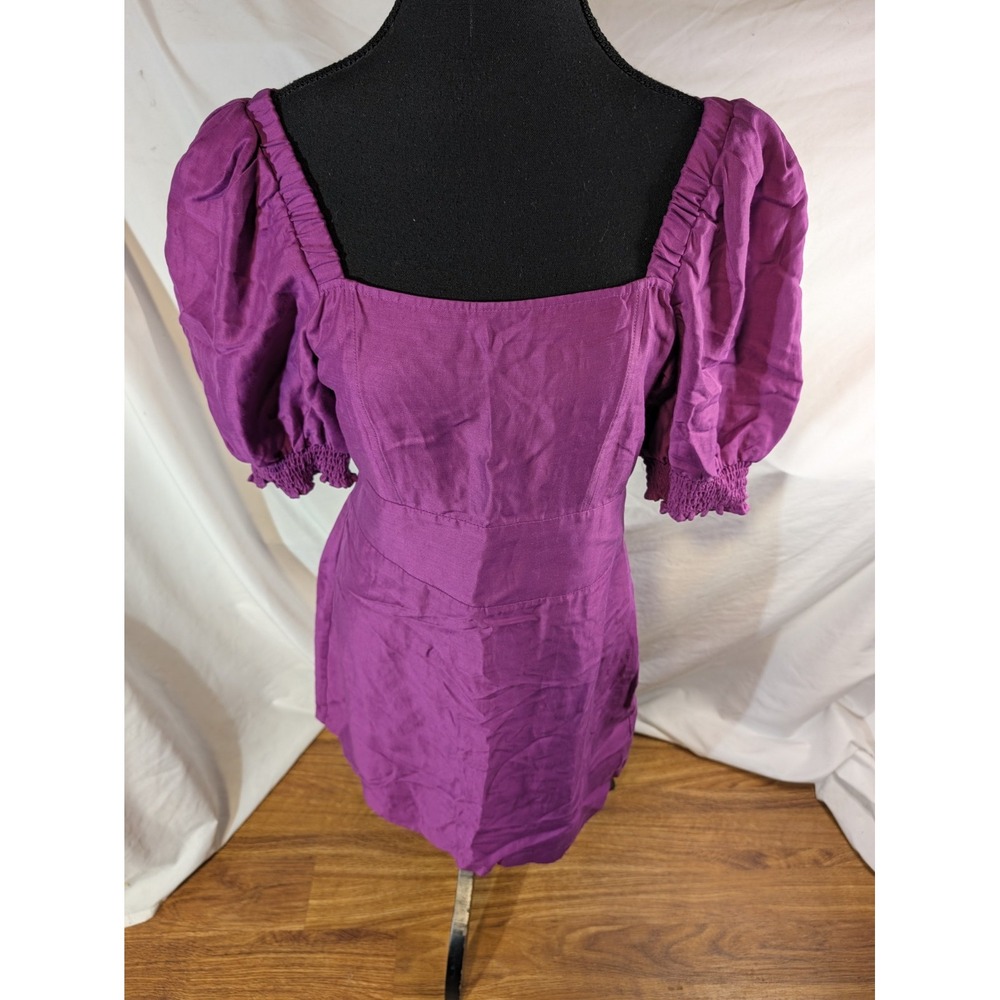 Ba&sh Palaia Mini Dress Size 2 Purple Dress